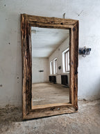 Reclaimed Wood Oversized Mirror