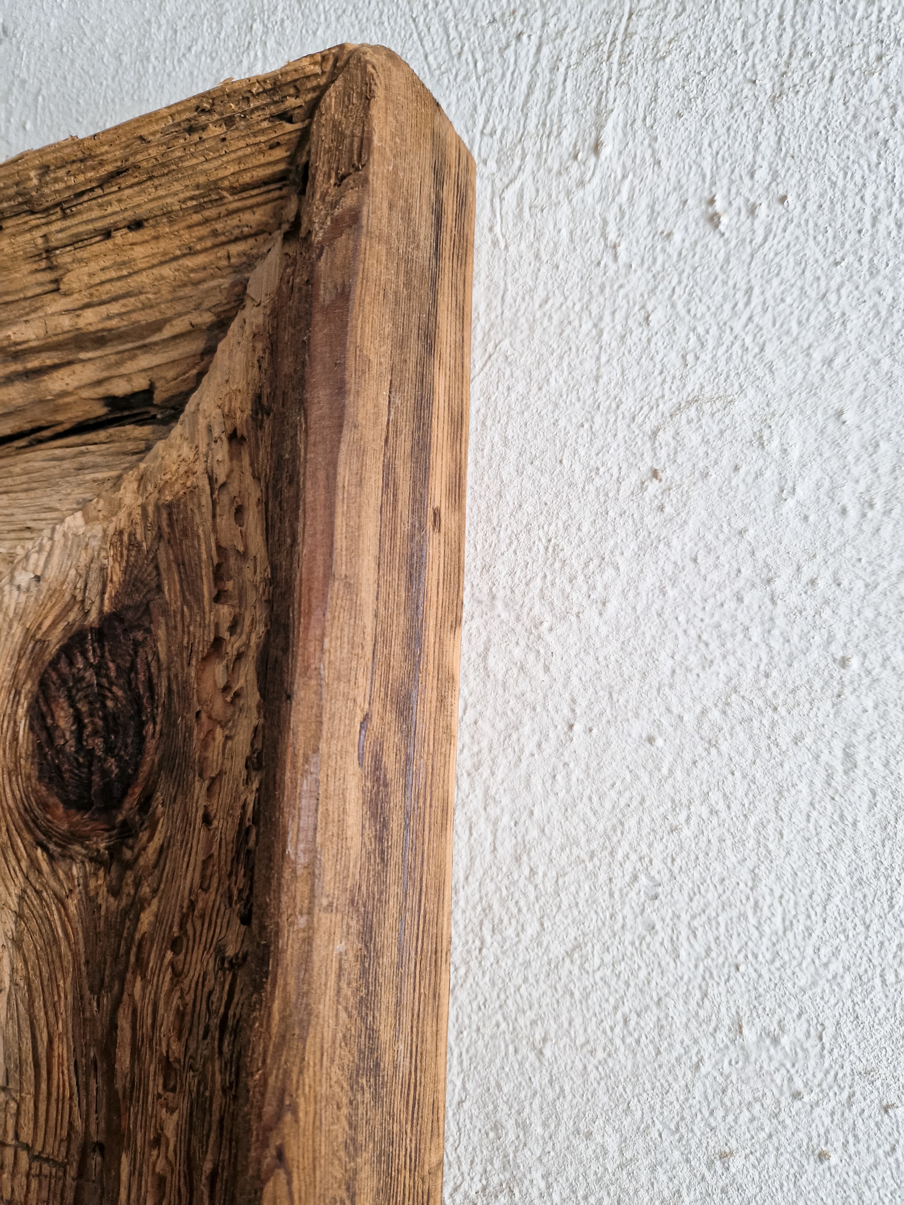 Reclaimed Wood Oversized Mirror