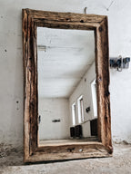 Reclaimed Wood Oversized Mirror