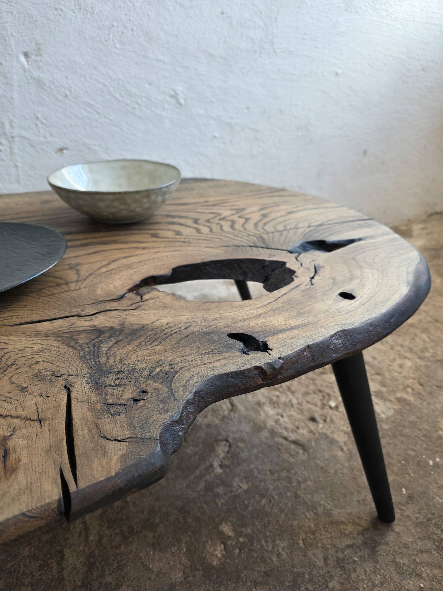 Organic Oak Slab Coffee Table