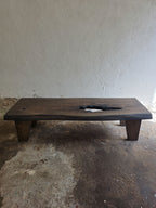 Live Edge Oak Slab Coffee Table