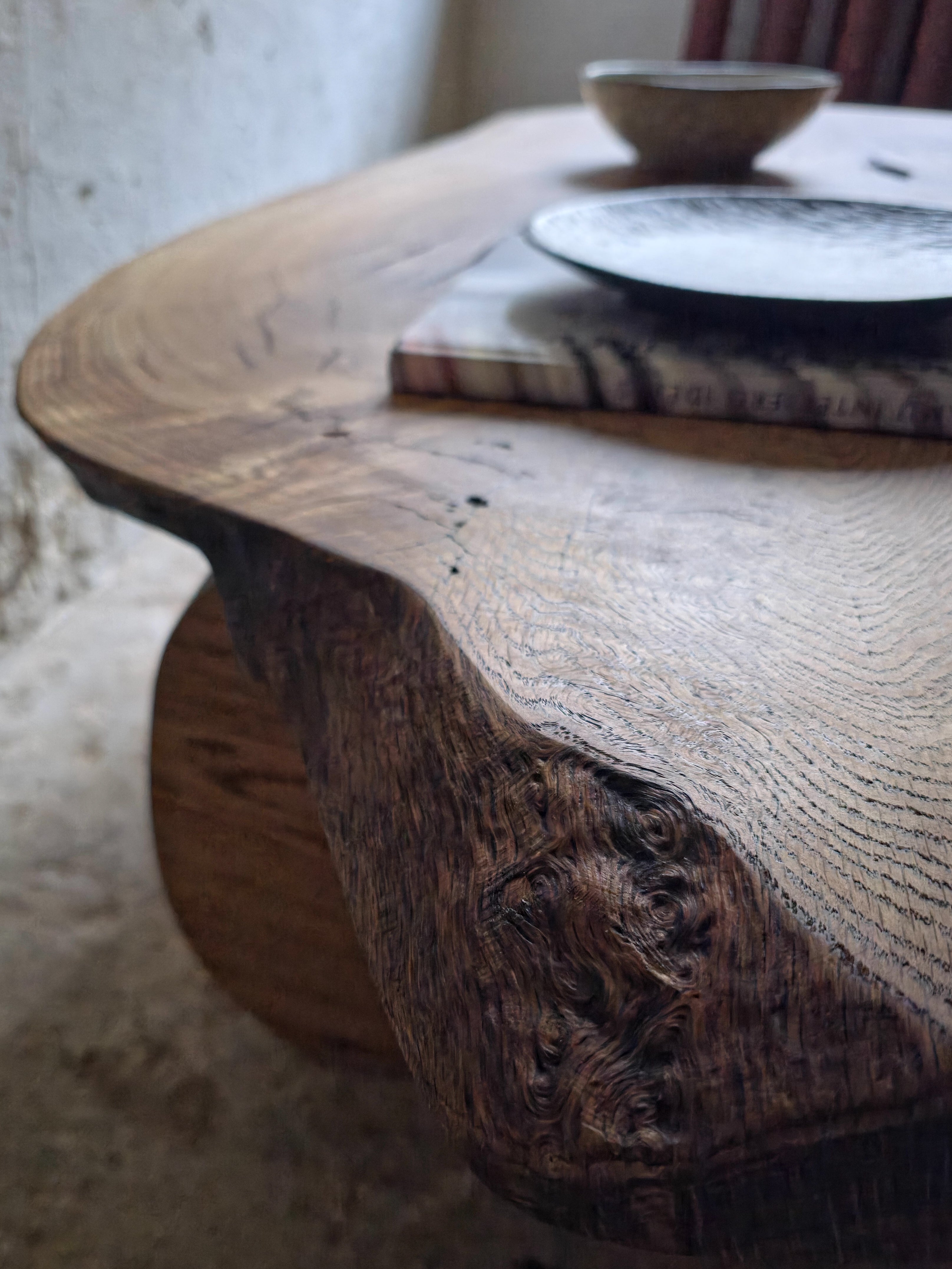Wood Slab Coffee Table