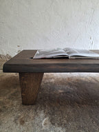Live Edge Oak Slab Coffee Table