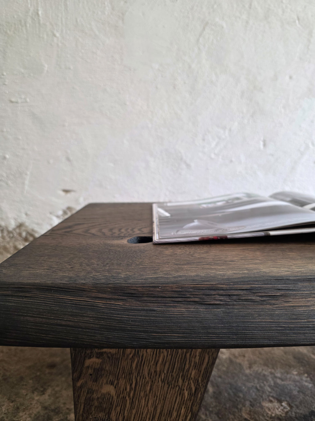 Live Edge Oak Slab Coffee Table