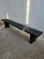 Burnt Wood Console Table
