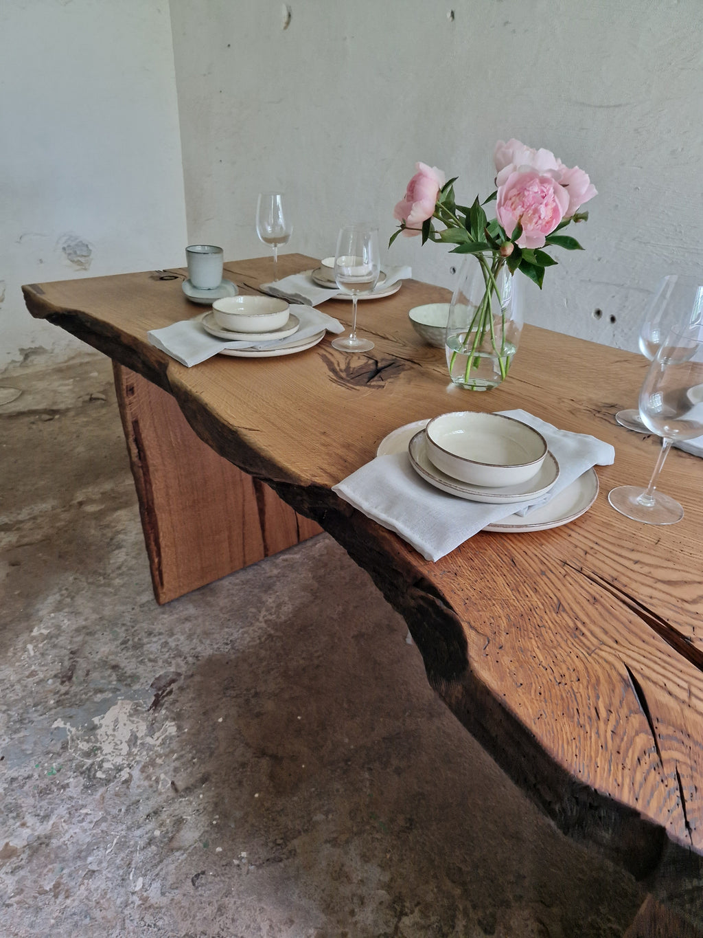 Wabi Sabi Organic Dining Table