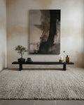 Burnt Wood Console Table