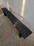 Burnt Wood Console Table
