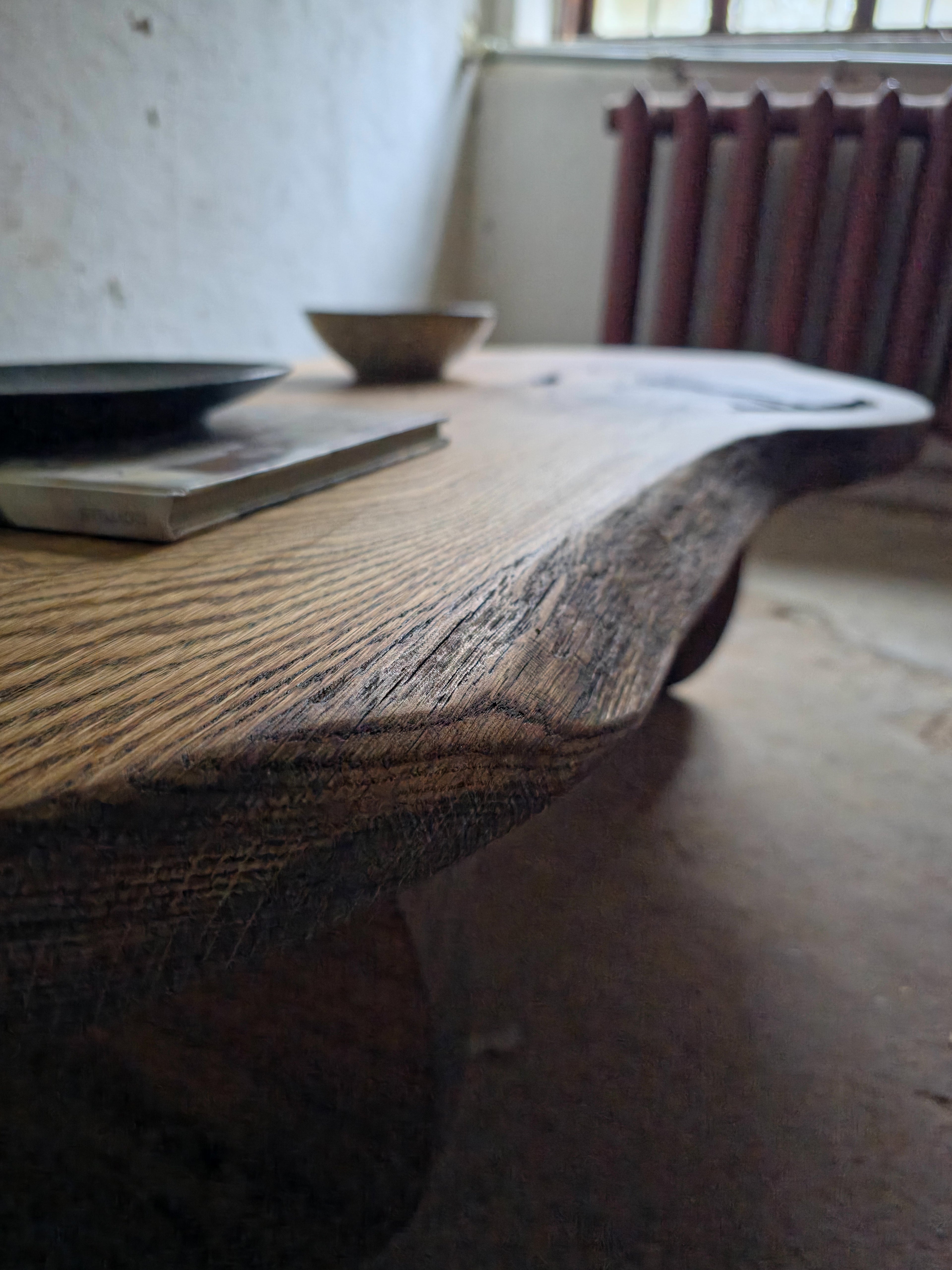 Wood Slab Coffee Table