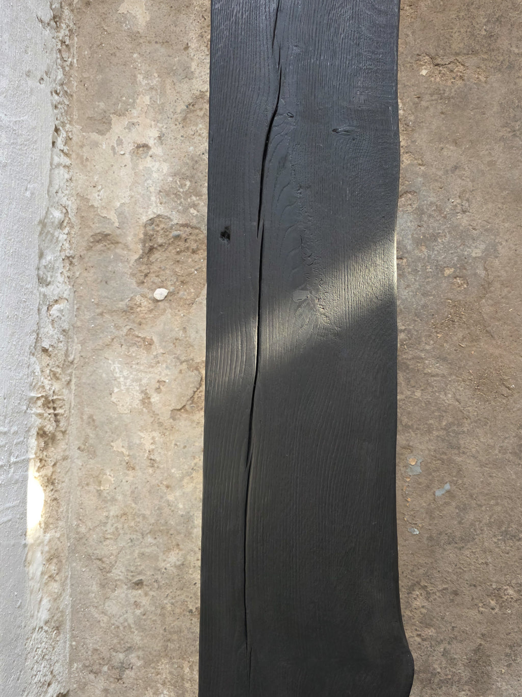 Burnt Wood Console Table