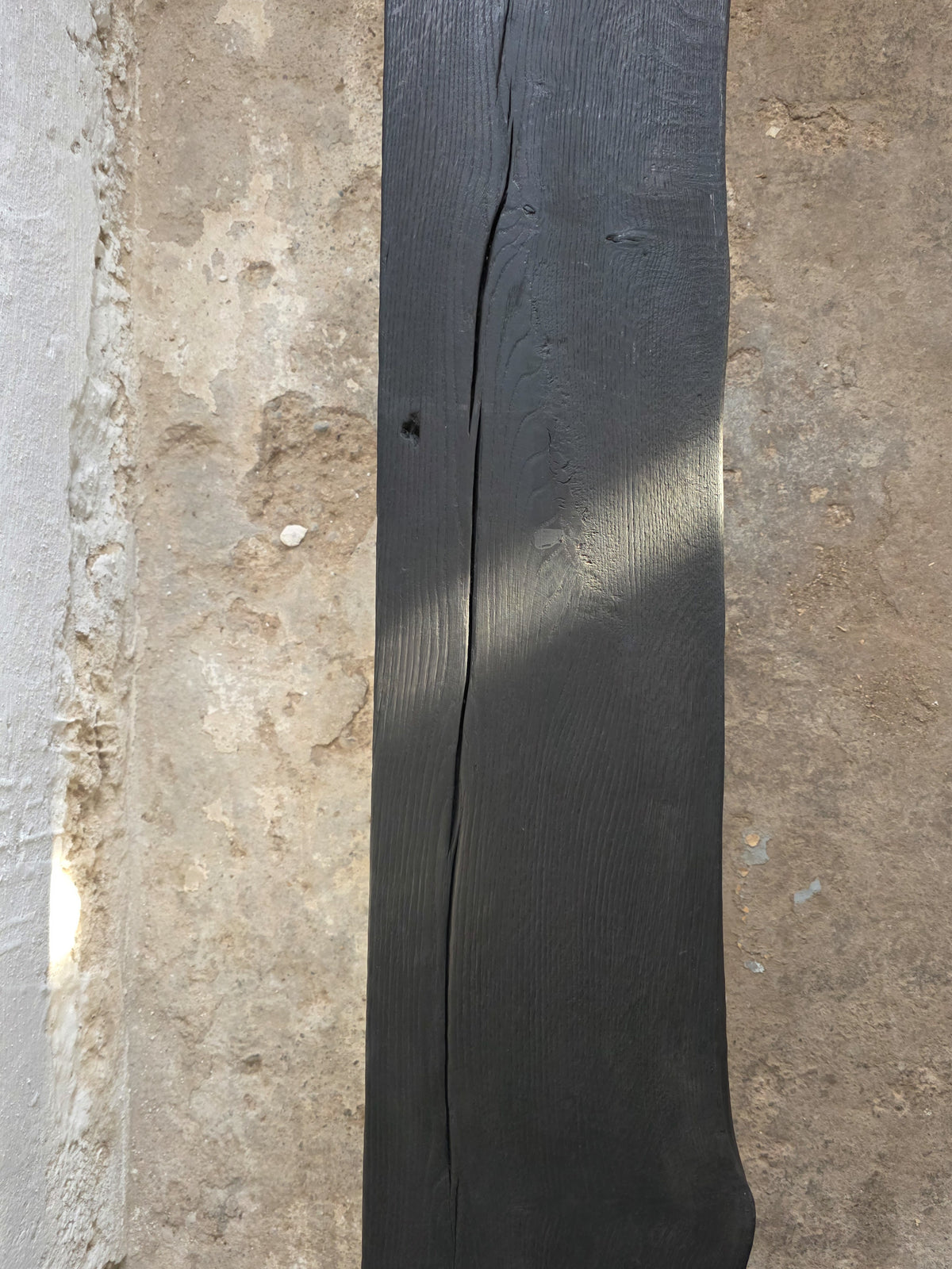 Burnt Wood Console Table