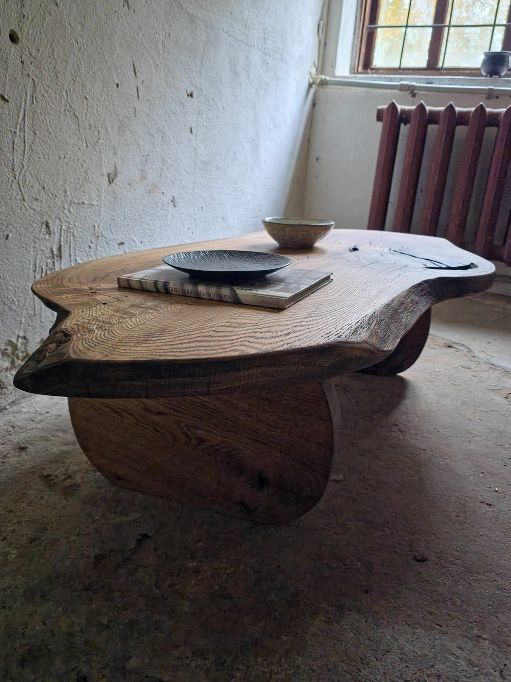 Wood Slab Coffee Table