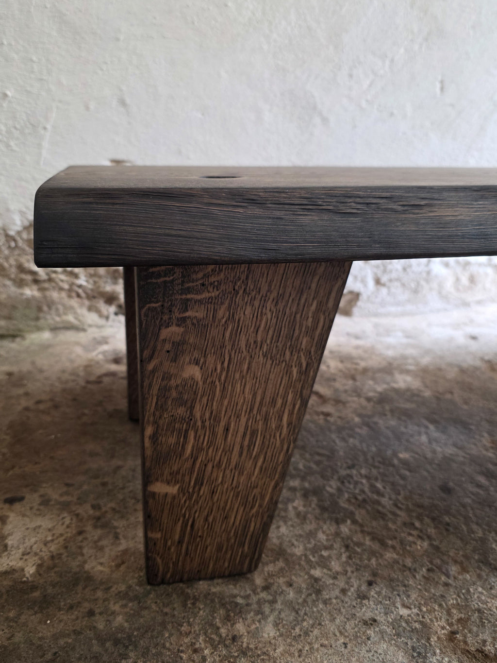 Live Edge Oak Slab Coffee Table